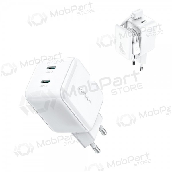 Lādētājs Joyroom JR-TCL05 45W 2xUSB-C balts