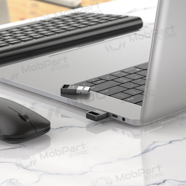 Bluetooth adapteris Borofone DH8 Bluetooth 5.1 melns