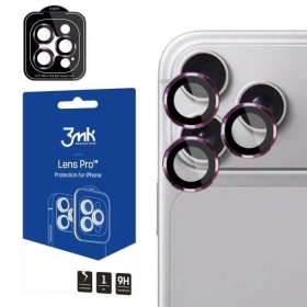 Apple iPhone 18 Pro, 18 Pro Max aizsargājošs rūdīts stikls kamerai - 3MK Lens Pro