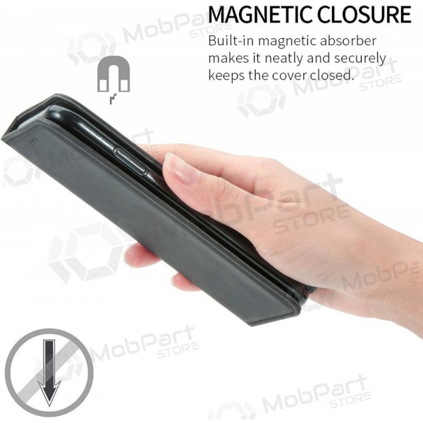 Maciņš / vāciņš Business Style Xiaomi Poco F7 UItra melns Maciņš / vāciņš Business Style Xiaomi Poco F7 UItra melns