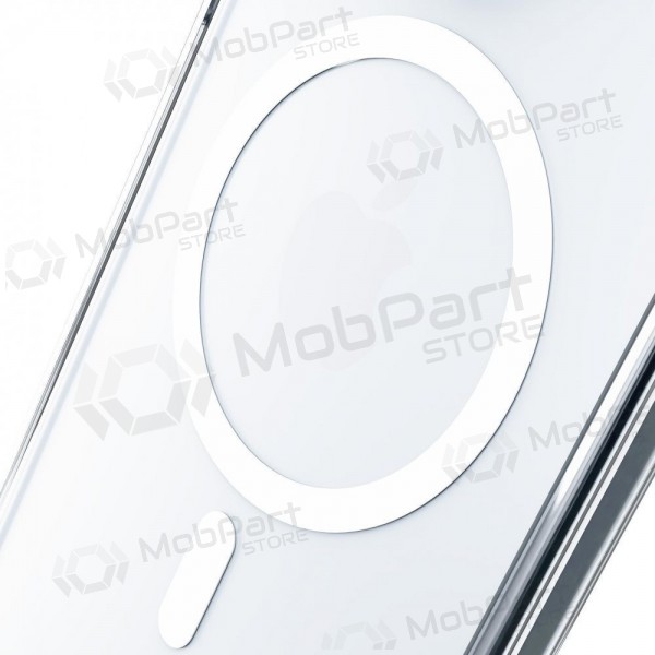 Apple iPhone 16 Plus maciņš - 3MK Clear MagCase (caurspīdīgs)