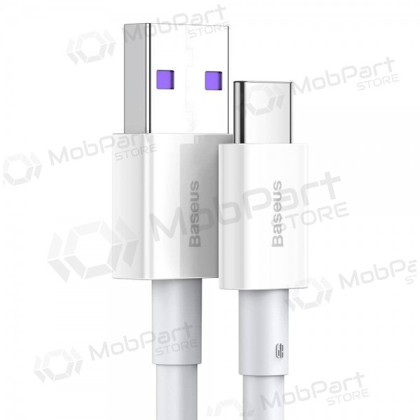 USB kabelis Baseus Superior iš USB į Type-C 66W 2.0m balts CATYS-A02