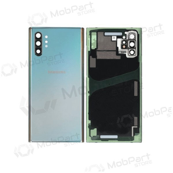 Samsung N975F Galaxy Note 10 Plus aizmugurējais baterijas vāciņš (Aura Glow) (lietots grade A, oriģināls)