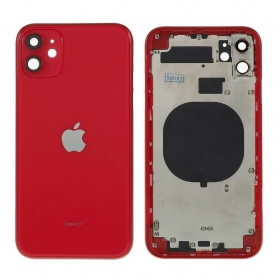 Apple iPhone 11 aizmugurējais baterijas vāciņš (sarkans) full