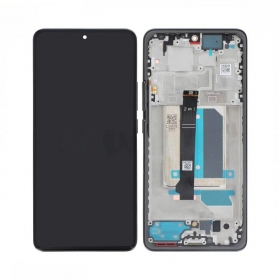Xiaomi Redmi Note 14 Pro+ 5G ekrāns (melns) (ar rāmīti) (OLED)
