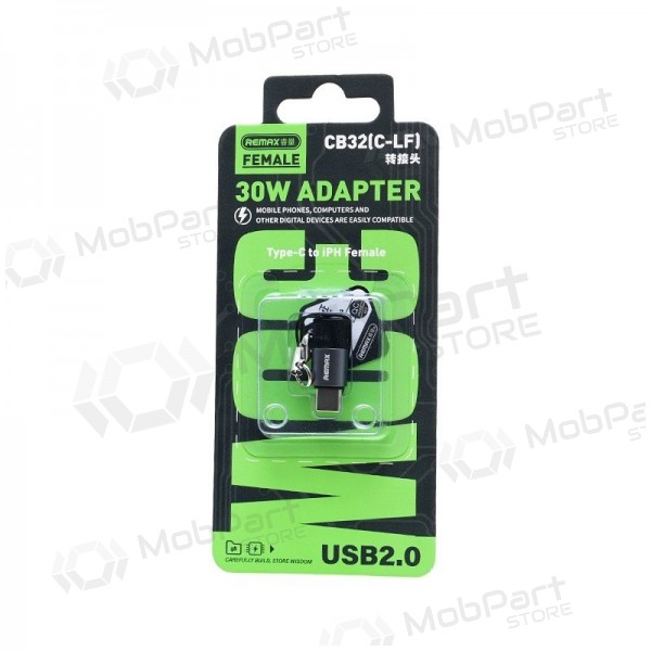 Adapteris Remax CB32 USB-C uz Lightning USB 2.0