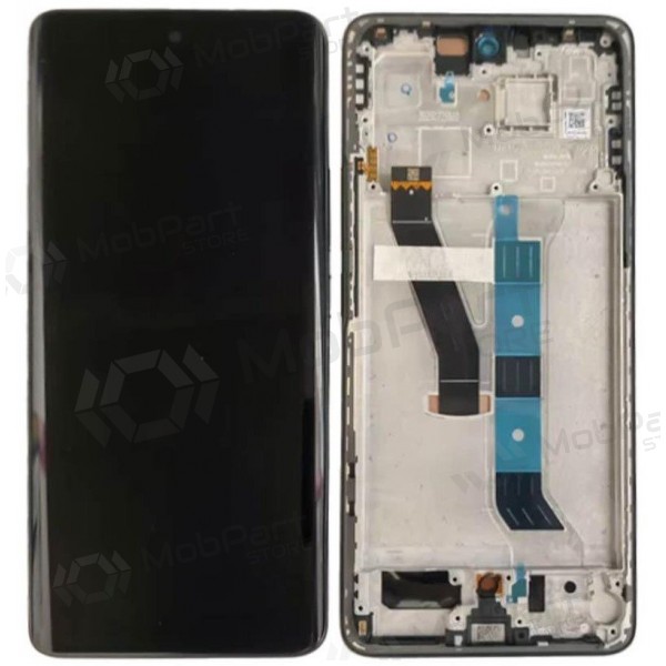 Xiaomi Poco M8 5G ekrāns (melns) (ar rāmi) (oriģināls)