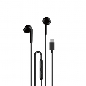 USB-C austiņas Dudao X3C melnas