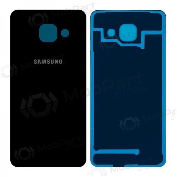 Samsung A310F Galaxy A3 (2016) aizmugurējais baterijas vāciņš (melns) (lietots grade B, oriģināls)