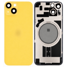 Apple iPhone 14 Plus aizmugurējais vāciņš (dzeltens) (Premium)