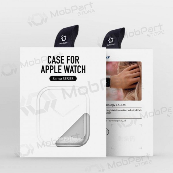 Apple Watch 49mm LCD aizsargstikls / maciņš - Dux Ducis Samo (sudraba)