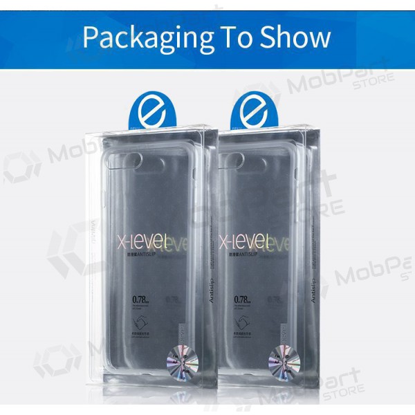 Maciņš / vāciņš X-Level Antislip/O2 Samsung S936 S25 Plus caurspīdīgs Maciņš / vāciņš X-Level Antislip/O2 Samsung S936 S25 Plus caurspīdīgs