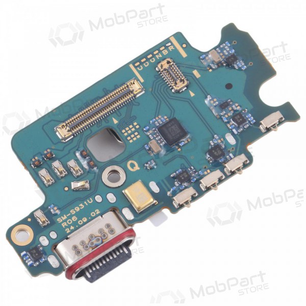 Lanksčioji šleife Samsung S931 S25 su įkrovimo kontaktu, mikrofonu, SIM lizdu oriģināls (service pack)