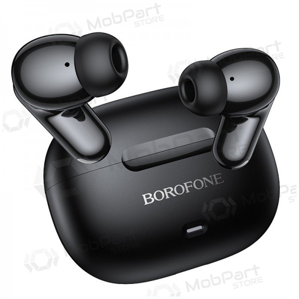 Bezvadu austiņas Borofone BW96 Bluetooth ANC+ENC USB-C melnas