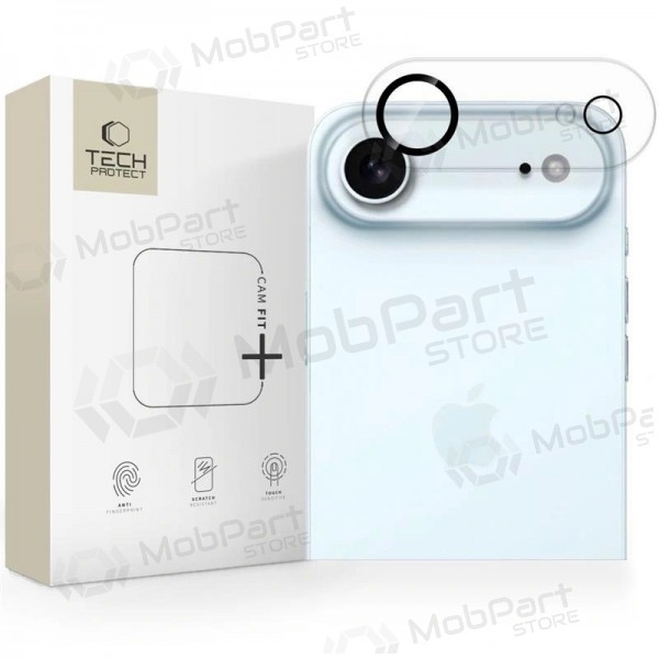Apple iPhone Air aizsargājošs rūdīts stikls kamerai - Tech-Protect Cam Fit+ (caurspīdīgs)