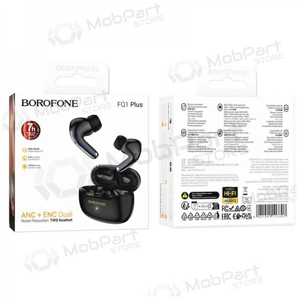 Bezvadu austiņas Borofone FQ1 Plus ANC+ENC Bezvadu austiņas Borofone FQ1 Plus ANC+ENC