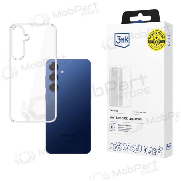 Samsung Galaxy S25 FE maciņš "3mk Clear Case" (caurspīdīgs)