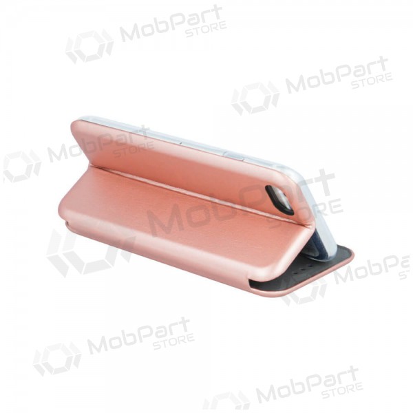 Apple iPhone 11 maciņš - Book Elegance (rozā / zelta)