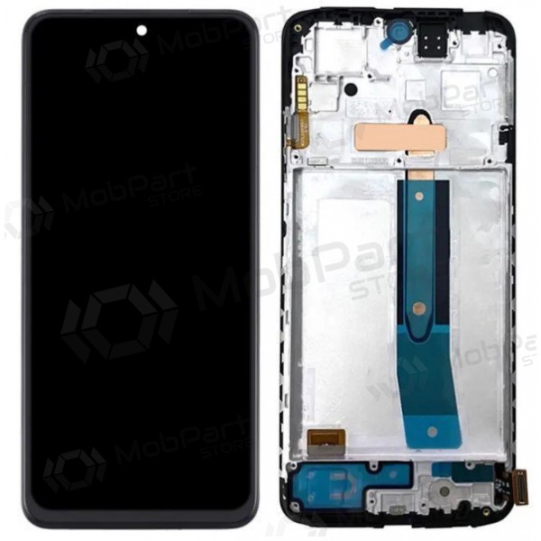 Xiaomi Redmi Note 11S, Note 12S, Poco M4 Pro 4G ekrāns (melns) (ar rāmi) (OLED)