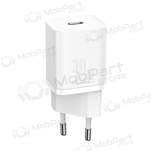 Lādētājs buitinis Baseus Super Si 30W balts CCSUP-J02