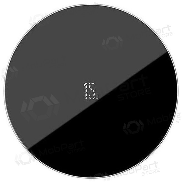 Lādētājs bezvadu Baseus Simple Type-C (15W) WXJK-B01 (melns)