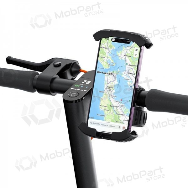 Telefono laikiklis dviračiui Baseus QuickGo Series Bike Phone Mount Cluster melns C40561500113-00