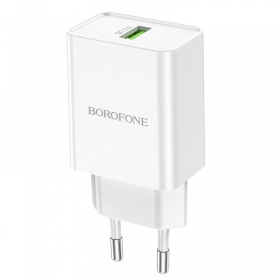 Lādētājs Borofone BN5 QC 3.0 18W (balts)