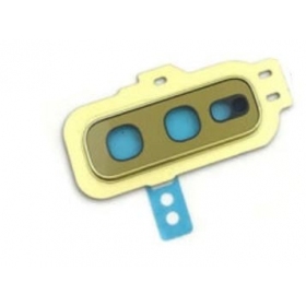 Samsung G970 Galaxy S10e kameras stikliņš dzeltens (Canary Yellow)