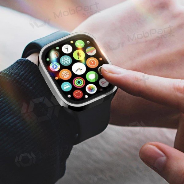 Apple Watch 40mm LCD aizsargstikls / maciņš - Dux Ducis Hamo (melns)