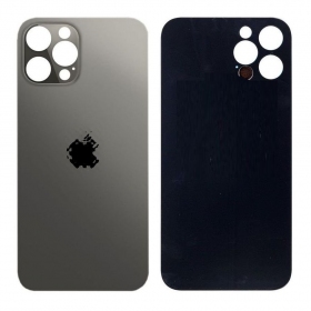 Apple iPhone 12 Pro Max aizmugurējais vāciņš (melns)