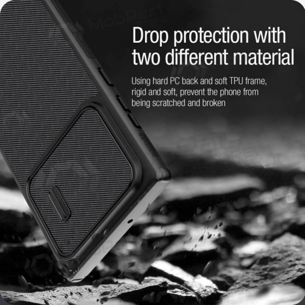 Xiaomi Redmi Note 12 Pro 5G / Poco X5 Pro vāciņš „Nillkin Textured Case“ (melns)