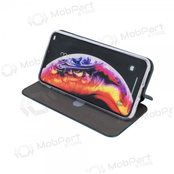 Apple iPhone 13 Pro Max maciņš - Book Elegance (tumši zaļš)