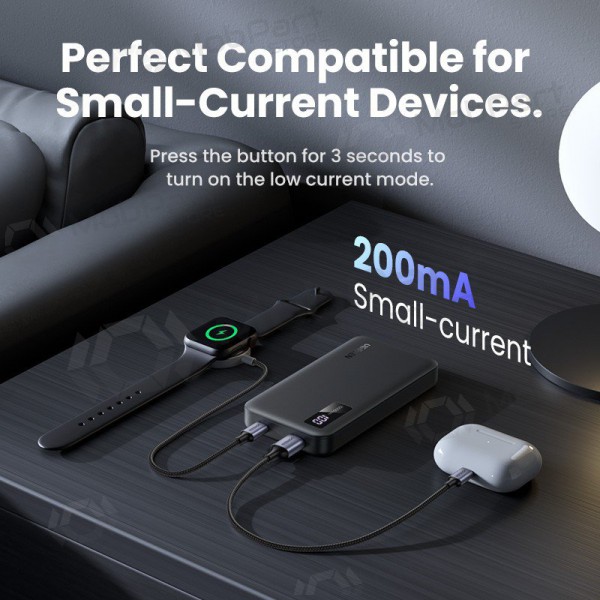 Ārējā baterija Power Bank Ugreen PB311 20W 10000mAh (25742) melna