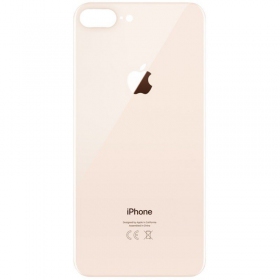 Apple iPhone 8 Plus aizmugurējais baterijas vāciņš (zelta) (bigger hole for camera)