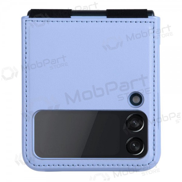 Samsung Galaxy Z Flip4 maciņš „Nillkin Leather“ (violets) Samsung Galaxy Z Flip4 maciņš „Nillkin Leather“ (violets)