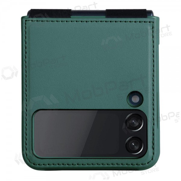 Samsung Galaxy Z Flip4 maciņš „Nillkin Leather“ (zaļš) Samsung Galaxy Z Flip4 maciņš „Nillkin Leather“ (zaļš)