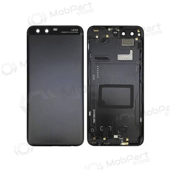 Huawei P10 aizmugurējais vāciņš (melns) - oriģināls