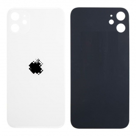 Apple iPhone 11 aizmugurējais vāciņš (balts)