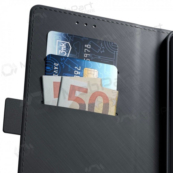 Xiaomi 17T maciņš - 3mk Wallet Case - melns