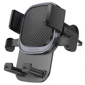 Tālruņa turētājs automobiļiem Borofone BH120 (air vent) melns