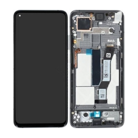 Xiaomi Mi 10T / Mi 10T Pro ekrāns (melns) (ar rāmīti) (service pack) (oriģināls)