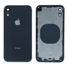 Apple iPhone XR aizmugurējais baterijas vāciņš (melns) full