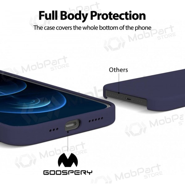 Samsung Galaxy S26+ maciņš Mercury - Pure Magsafe Silicon Case (tumši zils)
