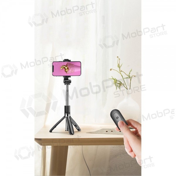 Pašbilžu nūja XO SS08 Tripod Bluetooth melna