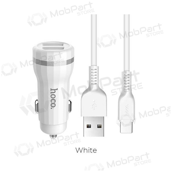 Auto lādētājs HOCO Z27 USB + 
