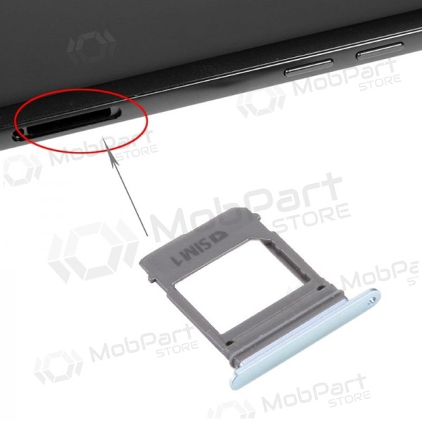 Samsung A520F Galaxy A5 2017 SIM kartes turētājs (2gab) (zils) (oriģināls)