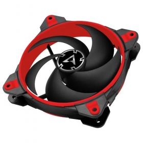 ARCTIC BioniX P120 PWM PST korpusa ventilators, 4-pin, 120mm, sarkans