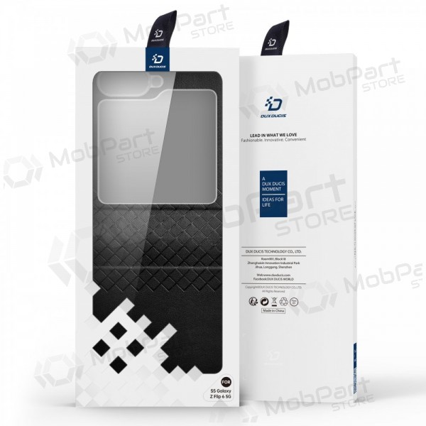 Maciņš / vāciņš Dux Ducis Bril Samsung F751 Z Flip7 melns