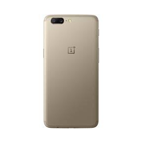 OnePlus 5 aizmugurējais baterijas vāciņš (zelta) (lietots grade B, oriģināls)