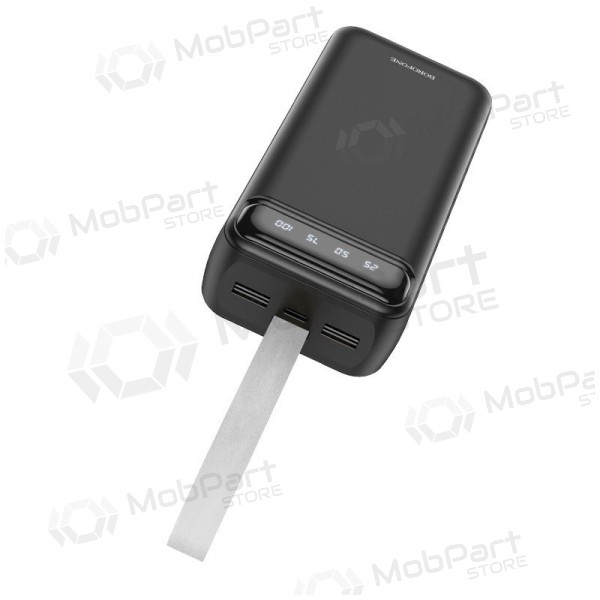 Ārējā baterija Power Bank Borofone BJ14B Freeway 30000mAh melna